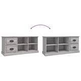 TV Cabinet Grey Sonoma 102x35.5x47.5 cm Engineered Wood - Extra Image