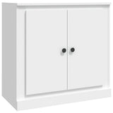 Sideboard White 70x35.5x67.5 cm Engineered Wood - Front View