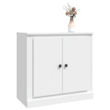 Sideboard White 70x35.5x67.5 cm Engineered Wood - Top-Down View