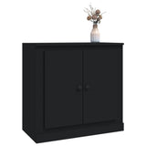 Sideboard Black 70x35.5x67.5 cm Engineered Wood