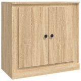Sideboard Sonoma Oak 70x35.5x67.5 cm Engineered Wood - Front View