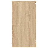 Sideboard Sonoma Oak 70x35.5x67.5 cm Engineered Wood