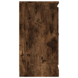 Sideboard Smoked Oak 70x35.5x67.5 cm Engineered Wood - Low Angle