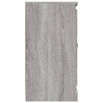 Sideboard Grey Sonoma 70x35.5x67.5 cm Engineered Wood