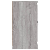 Sideboard Grey Sonoma 70x35.5x67.5 cm Engineered Wood - Low Angle