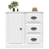 Sideboard White 70x35.5x67.5 cm Engineered Wood - Top-Down View