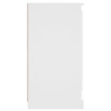 Sideboard White 70x35.5x67.5 cm Engineered Wood