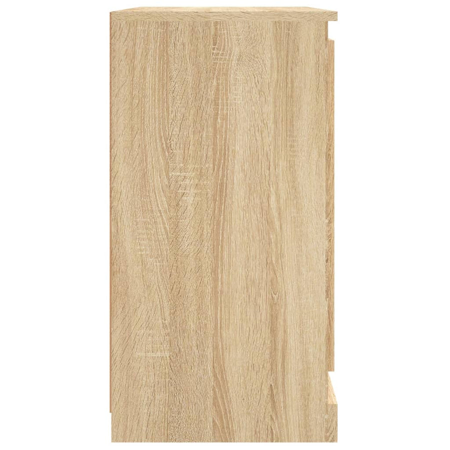 Sideboard Sonoma Oak 70x35.5x67.5 cm Engineered Wood