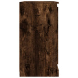 Sideboard Smoked Oak 70x35.5x67.5 cm Engineered Wood - Low Angle