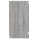 Sideboard Grey Sonoma 70x35.5x67.5 cm Engineered Wood - Low Angle