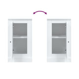 Sideboard White 37.5x35.5x67.5 cm Engineered Wood - Extra Image