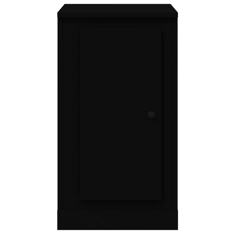 Sideboards 2 pcs Black 37.5x35.5x67.5 cm Engineered Wood