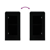 Sideboards 2 pcs Black 37.5x35.5x67.5 cm Engineered Wood - Extra Image