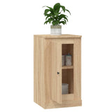 Sideboard Sonoma Oak 37.5x35.5x67.5 cm Engineered Wood - 45-Degree Angle
