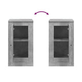 Sideboards 2 pcs Concrete Grey 37.5x35.5x67.5 cm Engineered Wood - Extra Image