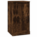 Sideboard Smoked Oak 37.5x35.5x67.5 cm Engineered Wood - Front View
