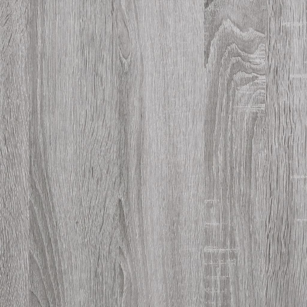 Sideboard Grey Sonoma 37.5x35.5x67.5 cm Engineered Wood