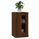 Sideboards 2 pcs Brown Oak 37.5x35.5x67.5 cm Engineered Wood - 45-Degree Angle