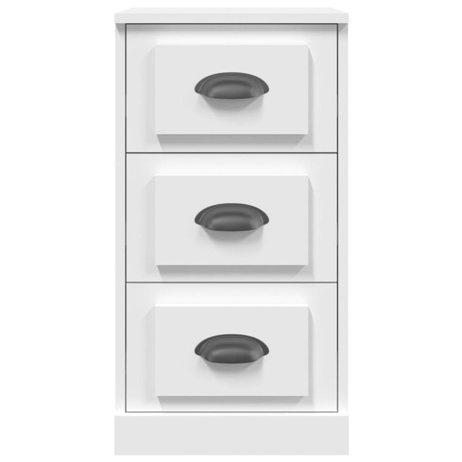 Sideboard White 36x35.5x67.5 cm Engineered Wood
