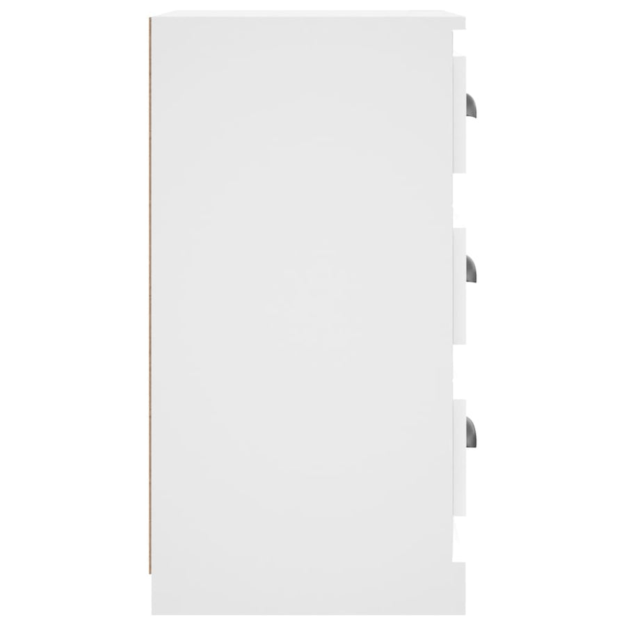 Sideboard White 36x35.5x67.5 cm Engineered Wood