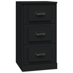Sideboard Black 36x35.5x67.5 cm Engineered Wood