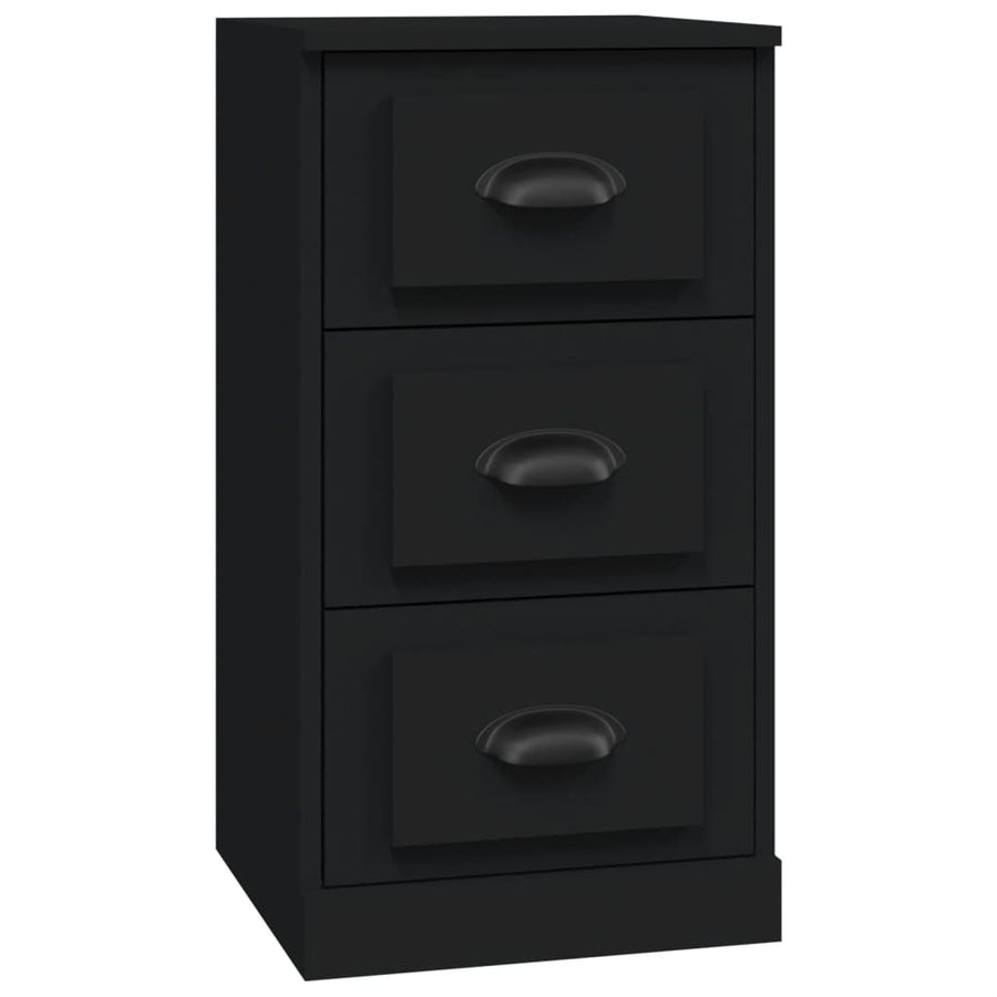Sideboard Black 36x35.5x67.5 cm Engineered Wood