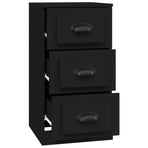 Sideboard Black 36x35.5x67.5 cm Engineered Wood