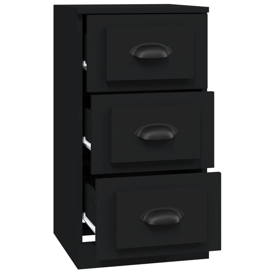 Sideboard Black 36x35.5x67.5 cm Engineered Wood