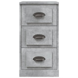 Sideboard Concrete Grey 36x35.5x67.5 cm Engineered Wood - Top-Down View