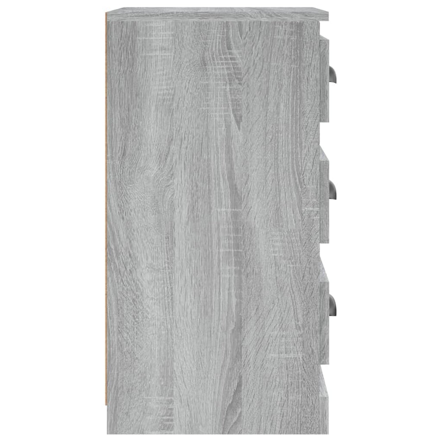 Sideboard Grey Sonoma 36x35.5x67.5 cm Engineered Wood