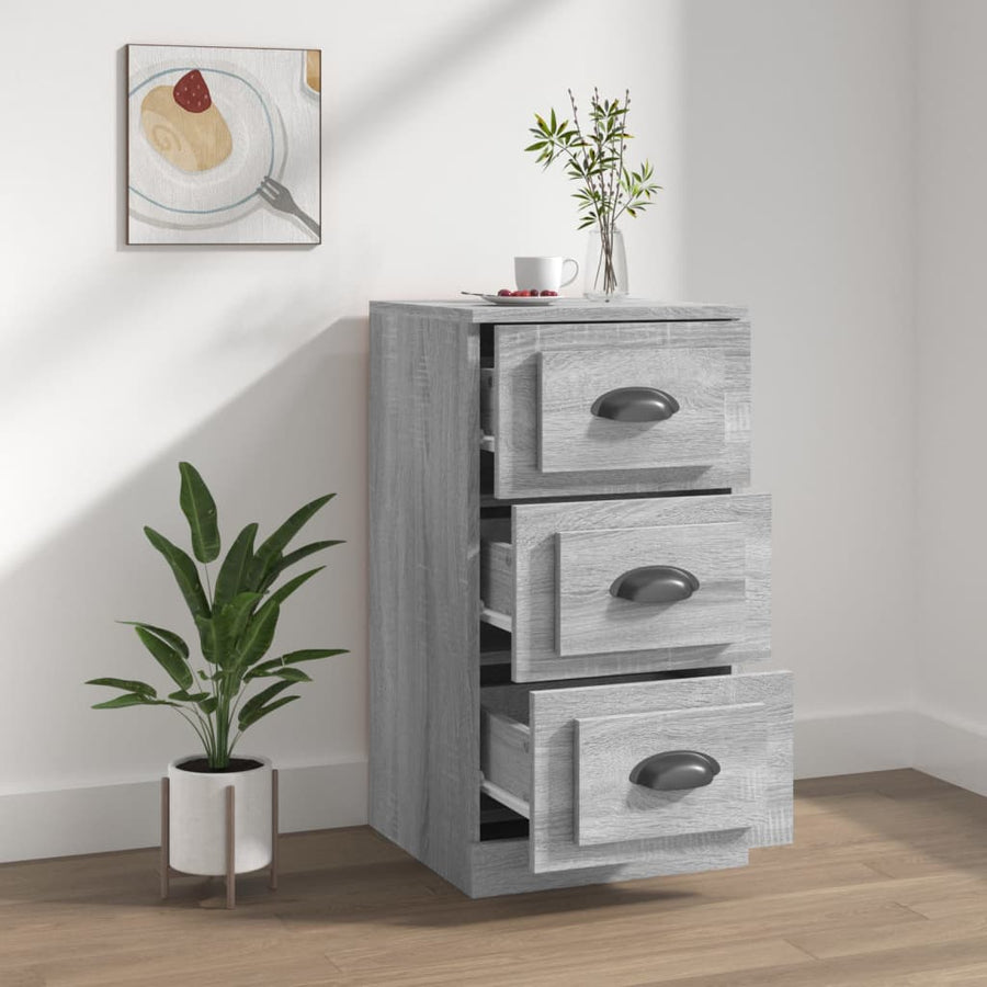 Sideboard Grey Sonoma 36x35.5x67.5 cm Engineered Wood