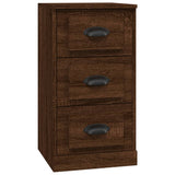 Sideboard Brown Oak 36x35.5x67.5 cm Engineered Wood