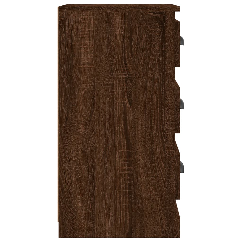 Sideboard Brown Oak 36x35.5x67.5 cm Engineered Wood
