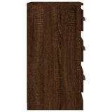 Sideboard Brown Oak 36x35.5x67.5 cm Engineered Wood
