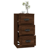 Sideboard Brown Oak 36x35.5x67.5 cm Engineered Wood