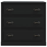 Sideboard Black 70x35.5x67.5 cm Engineered Wood