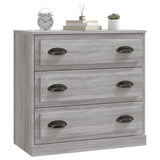 Sideboard Grey Sonoma 70x35.5x67.5 cm Engineered Wood - Low Angle