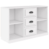 Sideboard White 104.5x35.5x67.5 cm Engineered Wood - Front View
