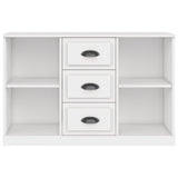 Sideboard White 104.5x35.5x67.5 cm Engineered Wood - Top-Down View
