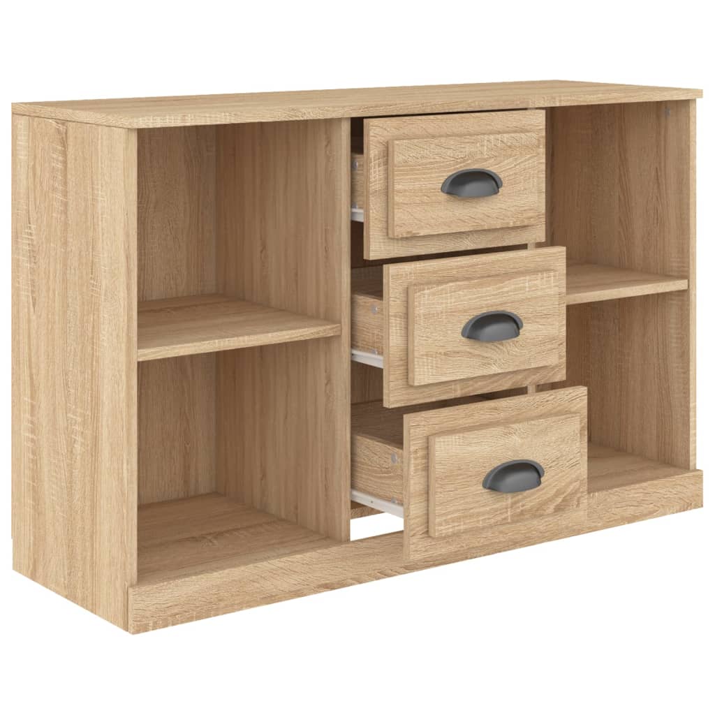 Sideboard Sonoma Oak 104.5x35.5x67.5 cm Engineered Wood