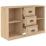 Sideboard Sonoma Oak 104.5x35.5x67.5 cm Engineered Wood