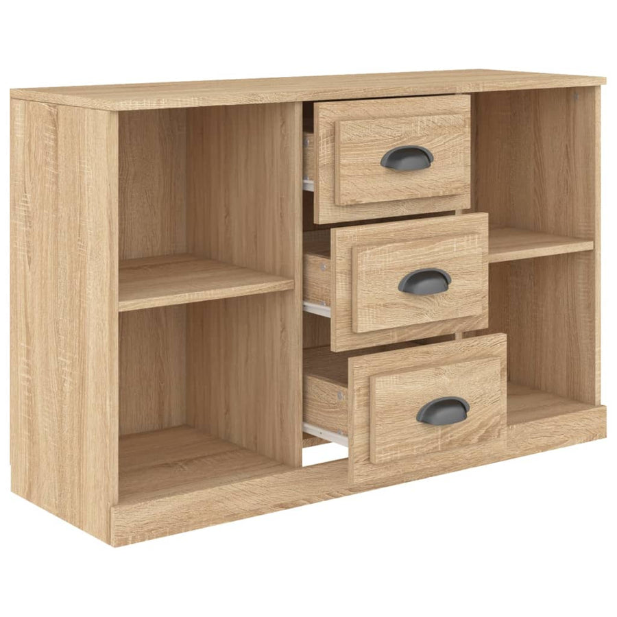 Sideboard Sonoma Oak 104.5x35.5x67.5 cm Engineered Wood