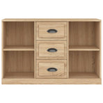 Sideboard Sonoma Oak 104.5x35.5x67.5 cm Engineered Wood