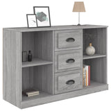 Sideboard Grey Sonoma 104.5x35.5x67.5 cm Engineered Wood