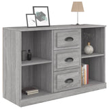 Sideboard Grey Sonoma 104.5x35.5x67.5 cm Engineered Wood - Low Angle