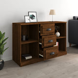 Sideboard Brown Oak 104.5x35.5x67.5 cm Engineered Wood