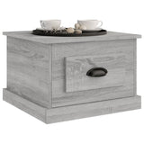 Coffee Table Grey Sonoma 50x50x35 cm Engineered Wood - Top-Down View
