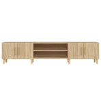 TV Cabinet Sonoma Oak 180x31.5x40 cm Engineered Wood