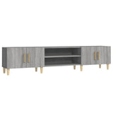 TV Cabinet Grey Sonoma 180x31.5x40 cm Engineered Wood