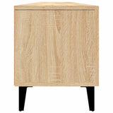 TV Cabinet Sonoma Oak 180x31.5x40 cm Engineered Wood - Low Angle